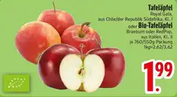 Edeka Tafeläpfel oder Bio-Tafeläpfel Angebot
