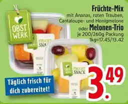 Edeka Früchte-Mix oder Melonen-Trio Angebot