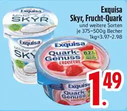 Edeka Exquisa Skyr, Frucht-Quark Angebot