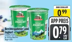 Edeka Berchtesgadener Land Joghurt Angebot