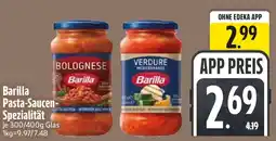 Edeka Barilla Pasta-Saucen Spezialität Angebot