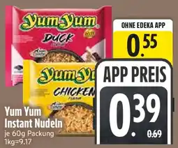 Edeka Yum Yum Instant Nudeln Angebot
