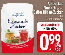 Edeka Südzucker Einmach- oder Gelier Rüben-Zucker Angebot