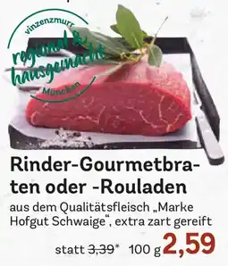 Edeka Rinder-Gourmetbraten oder -Rouladen Angebot