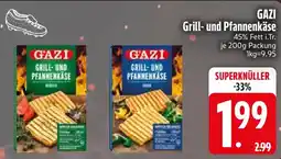 Edeka GAZI Grill- und Pfannenkäse Angebot