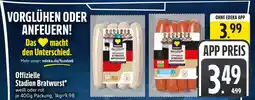 Edeka Edeka Offizielle Stadion Bratwurst Angebot
