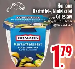Edeka Homann Kartoffel-, Nudelsalat oder Coleslaw Angebot
