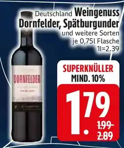 Edeka Weingenuss Dornfelder, Spätburgunder Angebot