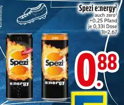 Edeka Spezi e:nergy Angebot