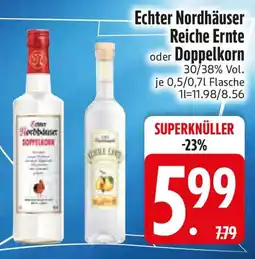 Edeka Echter Nordhäuser Reiche Ernte oder Doppelkorn Angebot