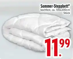 Edeka Sommer-Steppbett Angebot
