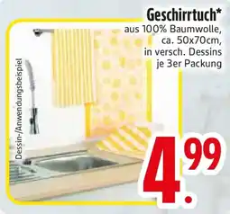 Edeka Geschirrtuch Angebot