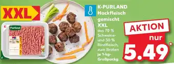 Kaufland K-PURLAND Hackfleisch gemischt XXL Angebot
