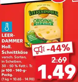 Kaufland LEERDAMMER Holl. Schnittkäse Angebot
