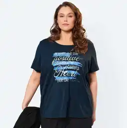 NKD Damen-T-Shirt mit Frontaufdruck, große Größen Angebot