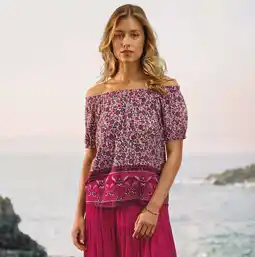 NKD Damen-Bluse mit Carmen-Ausschnitt Angebot