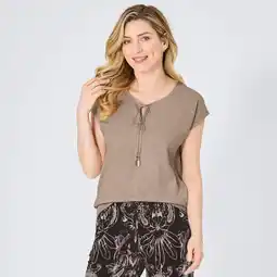 NKD Damen-T-Shirt mit Schnürung Angebot