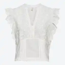 NKD Damen-Bluse mit Broderie Anglaise Angebot