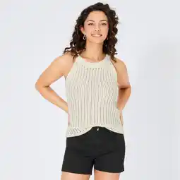 NKD Damen-Top in Ajour-Strick Angebot