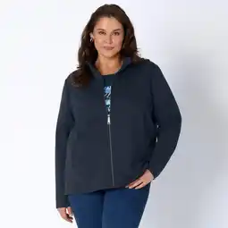 NKD Damen-Sweatjacke mit Viskose, große Größen Angebot
