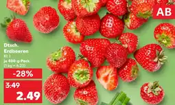 Kaufland Dtsch. Erdbeeren Angebot