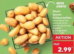 Kaufland Dtsch. Speisefrühkartoffeln Angebot