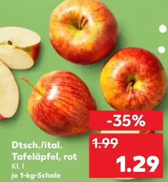 Kaufland Dtsch./ital. Tafeläpfel, rot Angebot