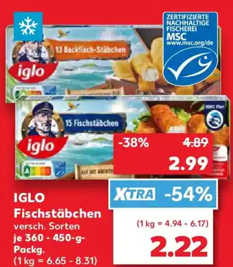Kaufland IGLO Fischstäbchen Angebot