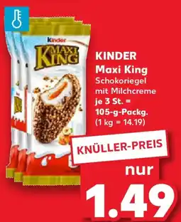 Kaufland KINDER Maxi King Angebot