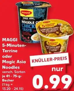 Kaufland MAGGI 5-Minuten Terrine oder Magic Asia Noodles Angebot