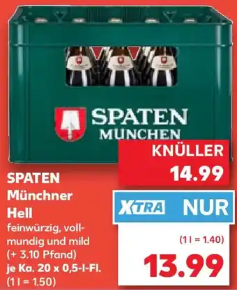 Kaufland SPATEN Münchner Hell Angebot
