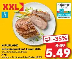 Kaufland K-PURLAND Schweinenacken/-kamm XXL Angebot