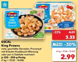 Kaufland ESCAL King Prawns Angebot