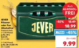 Kaufland JEVER Pilsener oder Fun Alkoholfrei Angebot