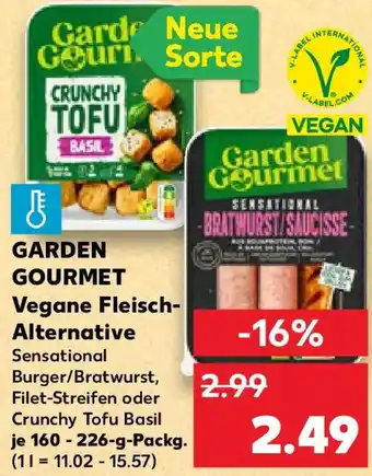 Kaufland GARDEN GOURMET Vegane Fleisch Alternative Angebot
