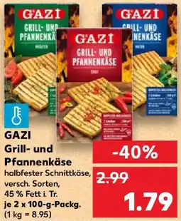 Kaufland GAZI Grill und Pfannenkäse Angebot