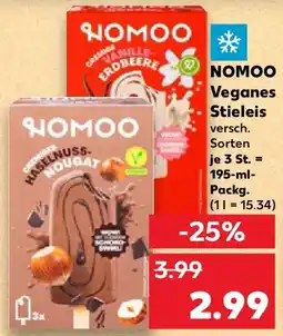 Kaufland NOMOO Veganes Stieleis Angebot