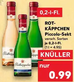 Kaufland ROTKÄPPCHEN Piccolo-Sekt Angebot