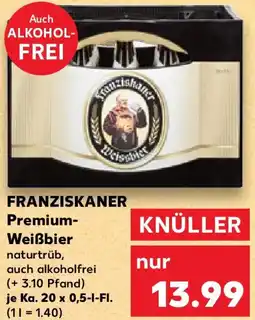 Kaufland FRANZISKANER Premium Weißbier Angebot