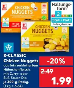Kaufland K-CLASSIC Chicken Nuggets Angebot