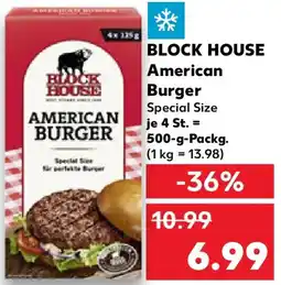 Kaufland BLOCK HOUSE American Burger Angebot
