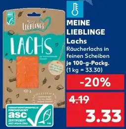 Kaufland MEINE LIEBLINGE Lachs Angebot