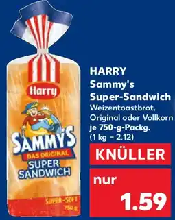 Kaufland HARRY Sammy's Super-Sandwich Angebot