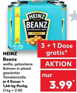 Kaufland HEINZ Beanz Angebot