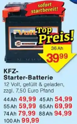 Jawoll KFZ Starter-Batterie Angebot