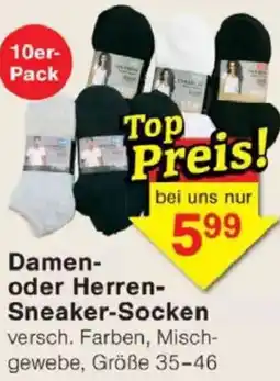Jawoll Damen oder Herren Sneaker-Socken Angebot