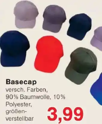 Jawoll Basecap Angebot