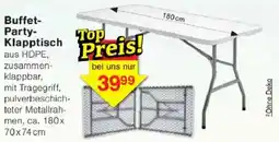 Jawoll Buffet Party Klapptisch Angebot