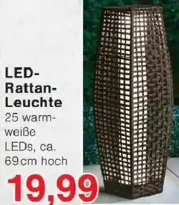 Jawoll LED Rattan Leuchte Angebot