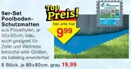Jawoll 9er-Set Poolboden Schutzmatten Angebot